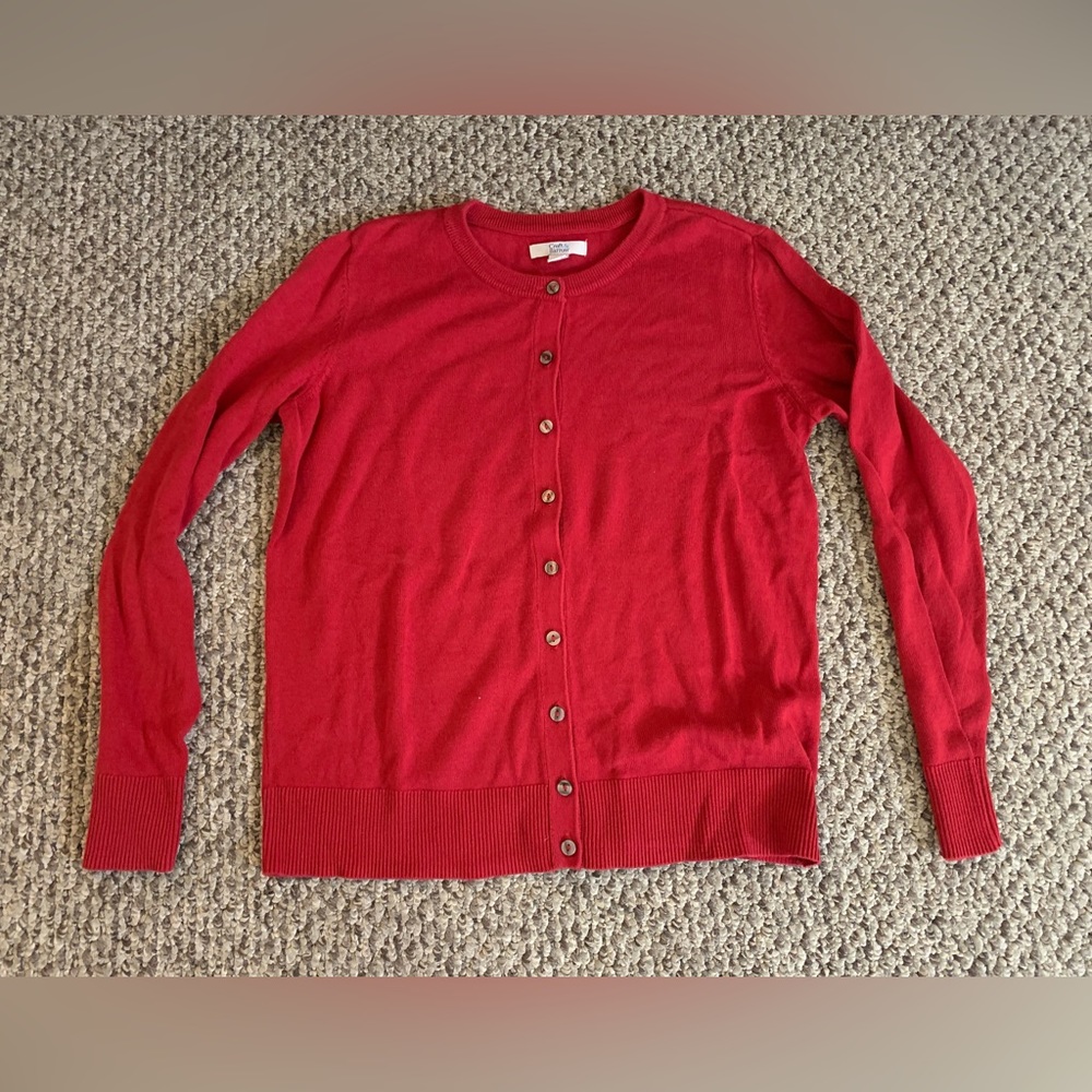 Red Cardigan